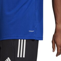 T-krekls Adidas Squadra 21, zils cena un informācija | Futbola formas un citas preces | 220.lv