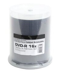 DVD Ritek DVD-R 4,7 ГБ, 100 шт. цена и информация | Виниловые пластинки, CD, DVD | 220.lv