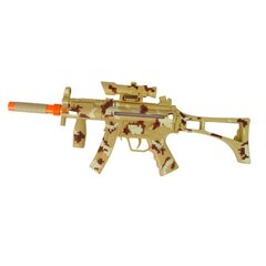Bērnu militārā šautene ar gaismas un skaņas efektiem Lean Toys cena un informācija | Rotaļlietas zēniem | 220.lv
