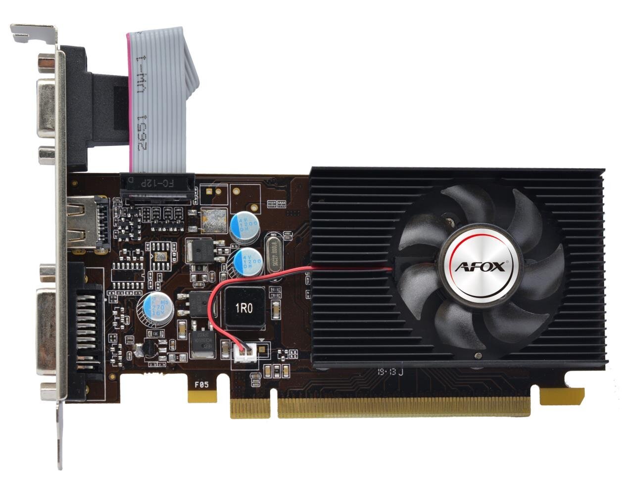 AFOX GEFORCE 210 1GB DDR2 LOW PROFILE AF210-1024D2LG2-V7 cena un informācija | Videokartes (GPU) | 220.lv