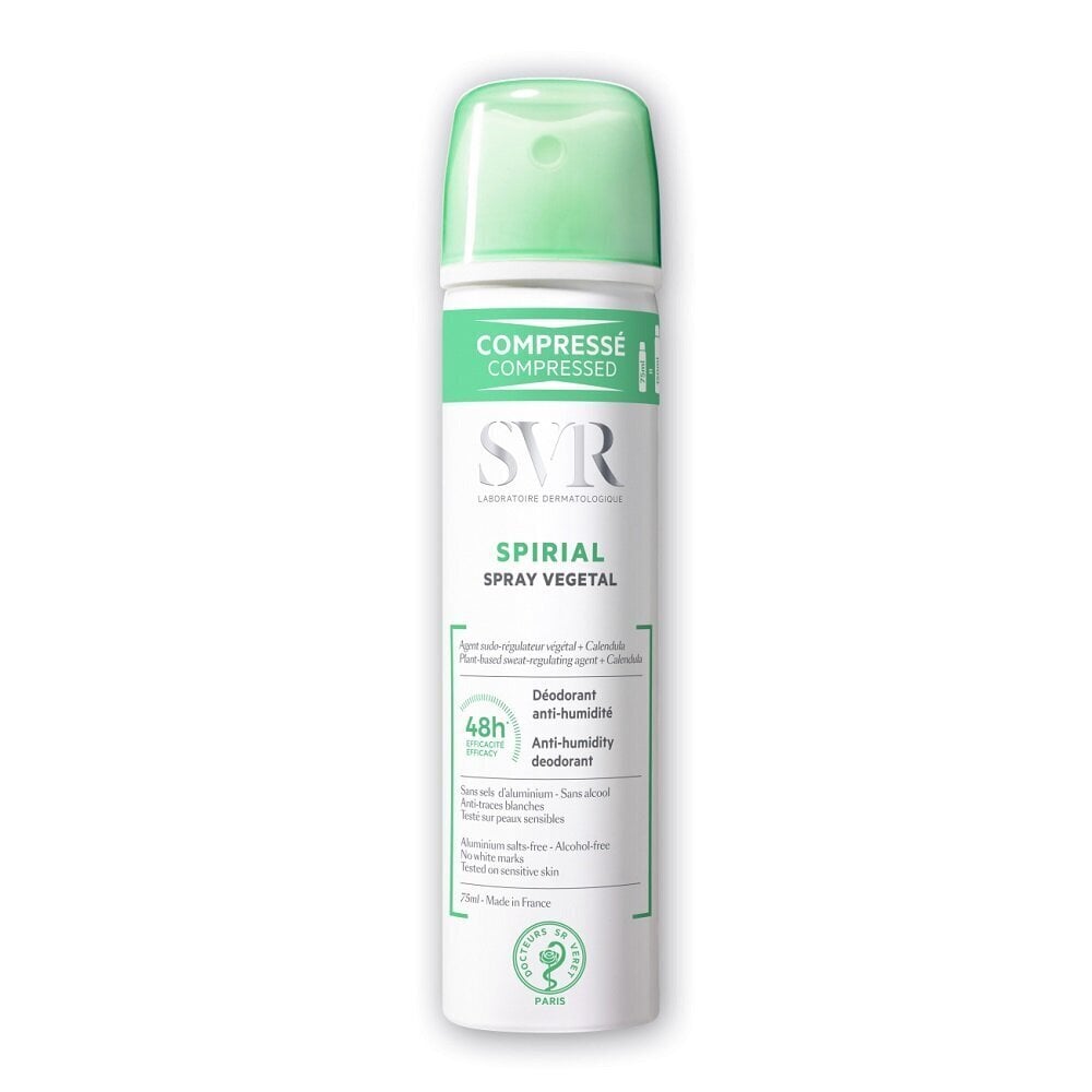 Izsmidzināms dezodorants SVR Spirial, 75 ml цена и информация | Dezodoranti | 220.lv