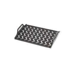 Cepšanas režģis GrillSymbol ZigZag Solid, 50x33 cm cena un informācija | Grila, barbekjū piederumi un aksesuāri | 220.lv