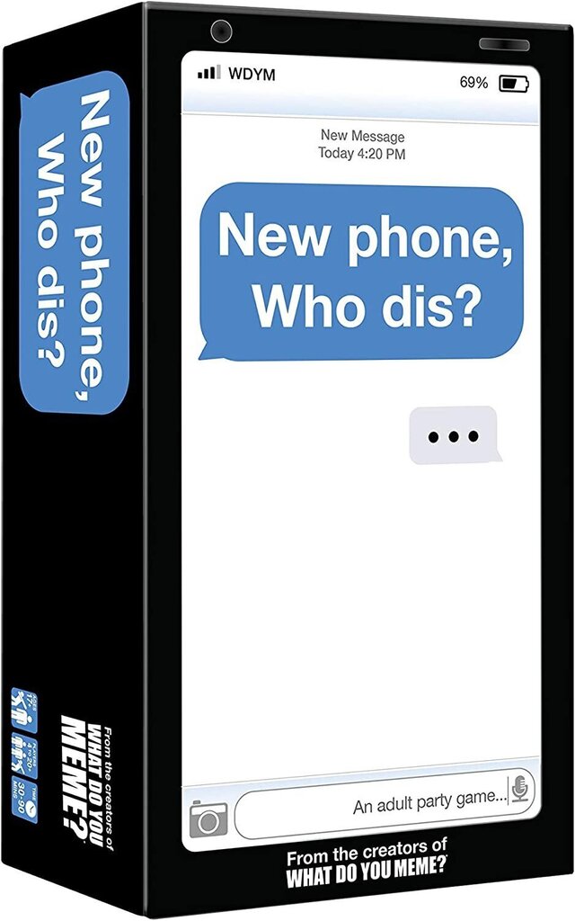 Galda spēle New Phone Who Dis by What Do You Meme? cena un informācija | Galda spēles | 220.lv