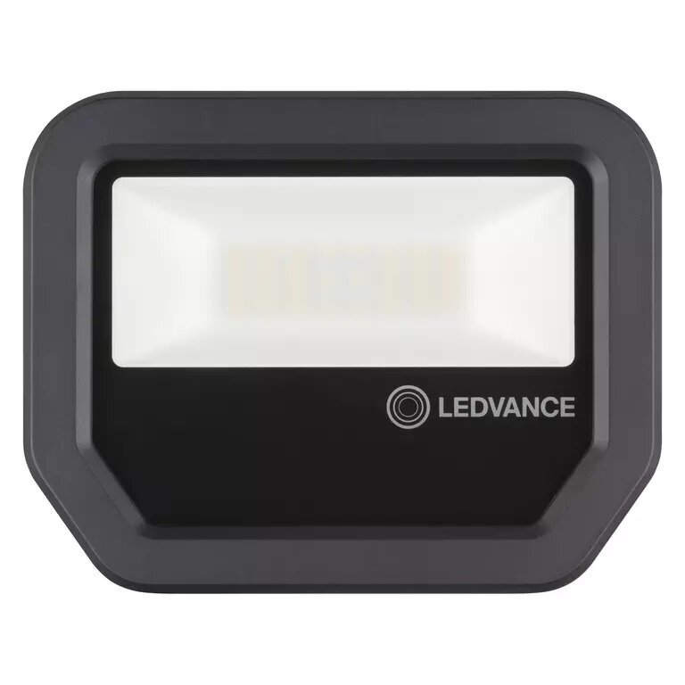 LED prožektors Ledvance prožektors PFM 20W / 3000K IP65 BK cena un informācija | Āra apgaismojums | 220.lv