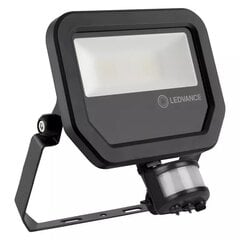 Светодиодный прожектор Ledvance Floodlight PFM, с датчиком движения, 20W/3000K, IP65 BK цена и информация | Уличное освещение | 220.lv