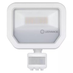 Светодиодный прожектор Ledvance PFM, с датчиком движения, 20W/4000K, IP65 WT цена и информация | Уличное освещение | 220.lv