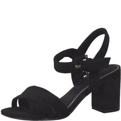 Marco Tozzi sieviešu sandales 2-28323 02*20, melns 2-28323*02-042 cena un informācija | Sieviešu sandales | 220.lv