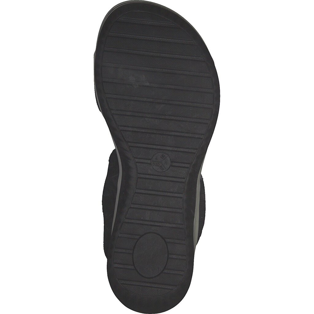Jana sieviešu sandales 8-28769*20, melns 8-28769*01-042 cena un informācija | Sieviešu sandales | 220.lv