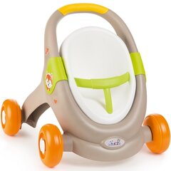 Ходунки - коляска - коляска для кукол 3 в 1 MiniKiss Smoby цена и информация | Игрушки для малышей | 220.lv