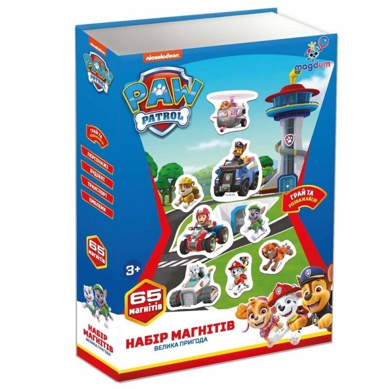 Magnētu komplekts Paw Patrol ML4034-15 цена и информация | Attīstošās rotaļlietas | 220.lv