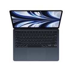 Apple MacBook Air 13” M2 8C CPU, 10C 8GB/512GB Midnight SWE MLY43KS/A cena un informācija | Portatīvie datori | 220.lv