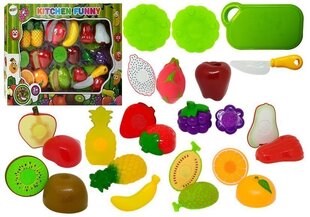 Набор для нарезки фруктов, 26 предметов цена и информация | Игрушки для девочек | 220.lv