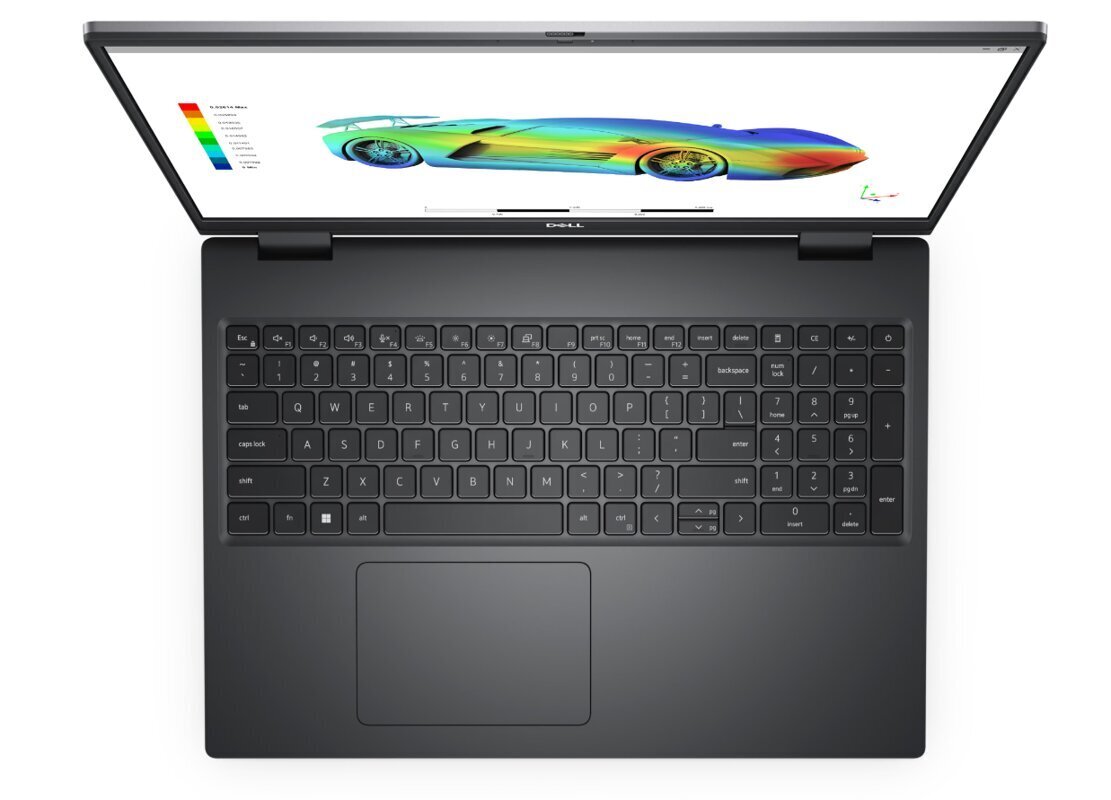 Dell Mobile Precision 7670 , 16 ", 7-12850HX, 16 GB, SSD 512 GB, Windows 11 Pro cena un informācija | Portatīvie datori | 220.lv