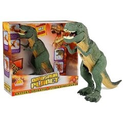 Dinozaur Tyranozaur Na Baterie Zielony Chodzi цена и информация | Игрушки для мальчиков | 220.lv