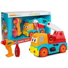 Ugunsdzēsēju mašīna ar tālvadības pulti Lean Toys cena un informācija | Rotaļlietas zēniem | 220.lv