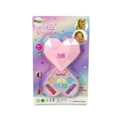 Набор для макияжа Сердце, розовый цена и информация | Игрушки для девочек | 220.lv
