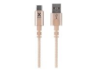 Кабель USB A — USB C CX2053 Золото цена и информация | Кабели и провода | 220.lv