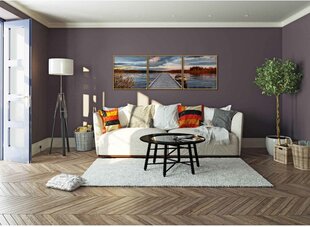 Картина по номерам Schipper Sunrise by the lake MNZ, 120 х 40 см цена и информация | Живопись по номерам | 220.lv