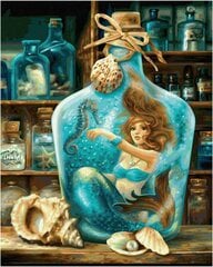 Gleznošana pēc numuriem Schipper The mermaid MNZ, 40 x 50 cm cena un informācija | Gleznas pēc numuriem | 220.lv
