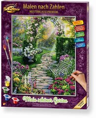 Gleznošana pēc numuriem Schipper Beautiful garden MNZ, 40 x 50 cm cena un informācija | Gleznas pēc numuriem | 220.lv