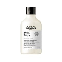 Šampūns pēc krāsošanas Loreal Professionnel Metal Detox Szampon neitralizē metālus, ar glikoamīnu, 300 ml cena un informācija | Šampūni | 220.lv