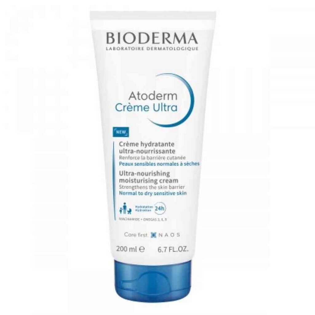 Ķermeņa krēms Bioderma Atoderm, 200 ml cena un informācija | Ķermeņa krēmi, losjoni | 220.lv