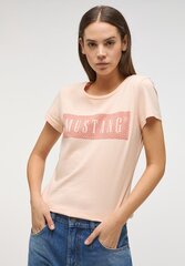 Mustang женская футболка 1013391*7262, розовый 4058823276979 цена и информация | Женские футболки | 220.lv