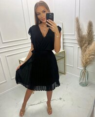 Abito Moda sieviešu kleita 232309 01, melns 232309*01-ONE cena un informācija | Kleitas | 220.lv