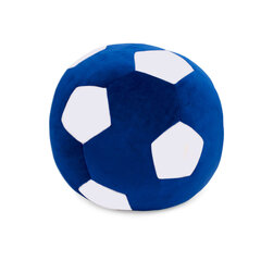 Подушка игрушка декоративная: Мяч синий (30cm) цена и информация | Декоративные подушки и наволочки | 220.lv