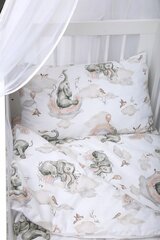 Bērnu gultas veļas komplekts: Segas pārvalks 120x90 cm un spilvendrāna 60x40 cm cena un informācija | Bērnu gultas veļa | 220.lv