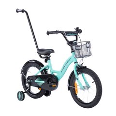Велосипед TOMABIKE 16", бирюзовый цвет цена и информация | Велосипеды | 220.lv