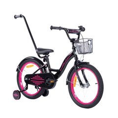 Велосипед TOMABIKE 18", черно-розовый цена и информация | Велосипеды | 220.lv