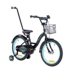 Велосипед TOMABIKE 18" черный, бирюзовый цена и информация | Велосипеды | 220.lv