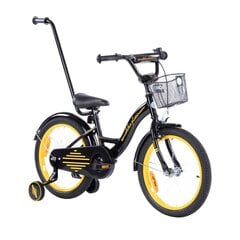 Велосипед TOMABIKE 18" черный, желтый цена и информация | Велосипеды | 220.lv