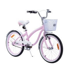 Velosipēds TOMABIKE 20", gaiši rozā цена и информация | Велосипеды | 220.lv