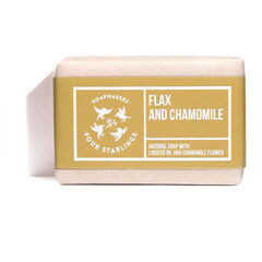 Ziepes Four Starlings Flax and Chamomile, 110 g цена и информация | Масла, гели для душа | 220.lv