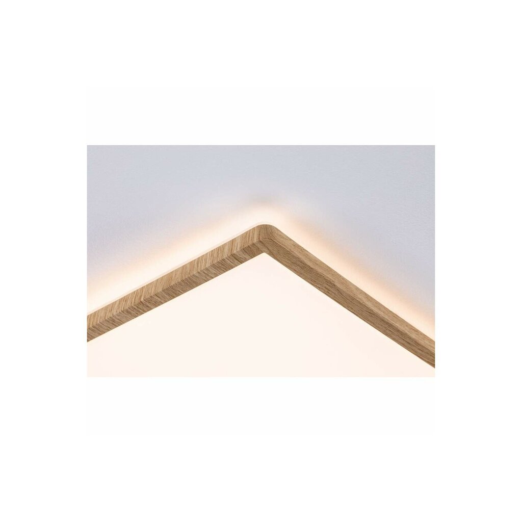 LED panelis Atria Shine fona apgaismojums IP44 taisnstūrveida 580x200mm 22W 2300lm 3000K koka izskats цена и информация | Griestu lampas | 220.lv