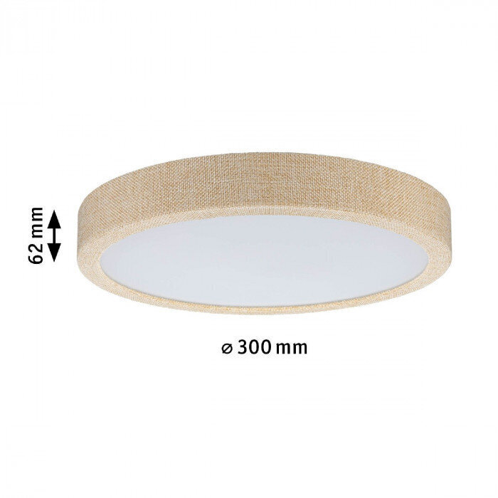 LED panelis Cosara IP44 apaļš 300mm 15W 1300lm 3000K bēšs cena un informācija | Griestu lampas | 220.lv