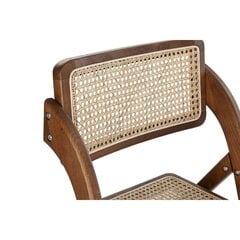 Обеденный стул DKD Home Decor Темно-коричневый ротанг Vintage вяз (45 x 45 x 79 cm) цена и информация | Стулья для кухни и столовой | 220.lv