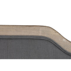 Изголовье кровати DKD Home Decor Синий лён древесина каучукового дерева (180 x 10 x 120 cm) цена и информация | Кровати | 220.lv