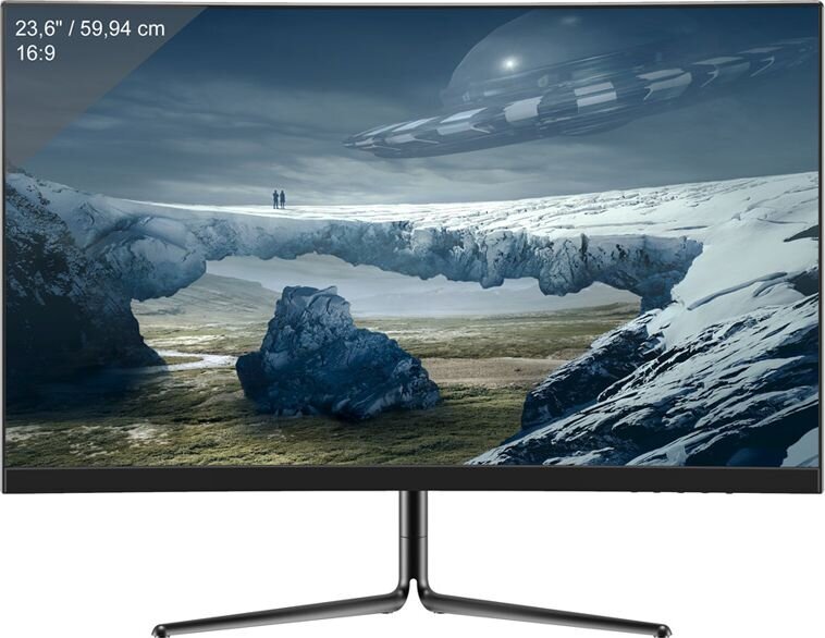 LC-Power LC-M24-FHD-144-C-V2 monitors цена и информация | Monitori | 220.lv