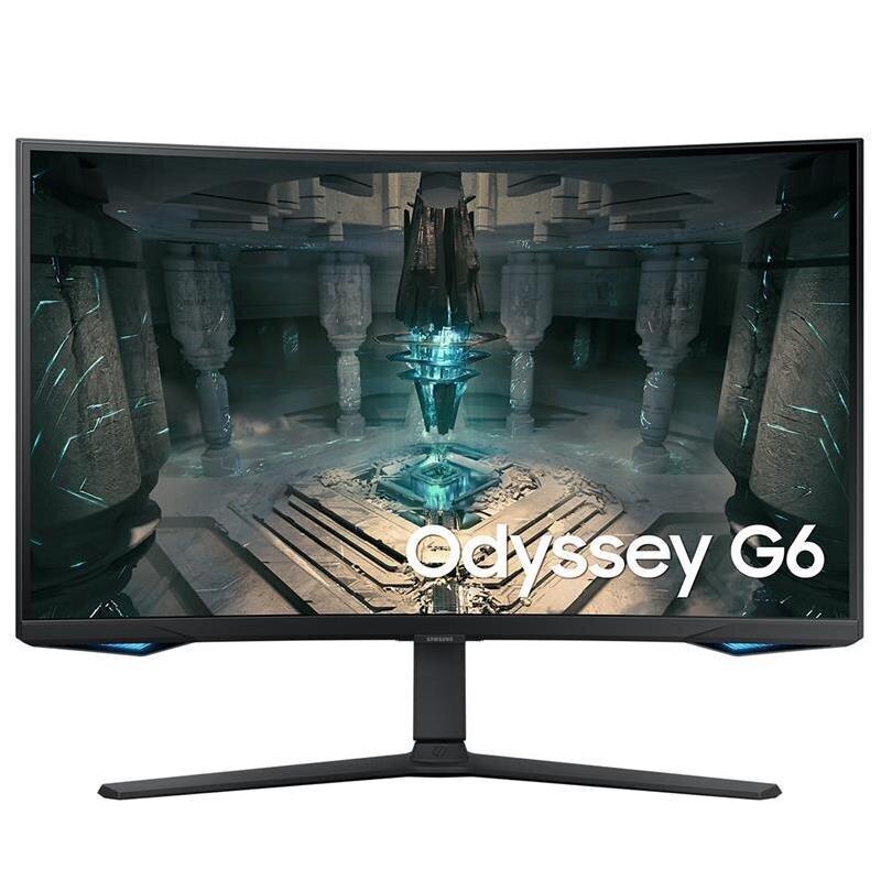 Samsung Odyssey G6, 32'', QHD, 240Hz, curved, LED VA,- Monitors cena un informācija | Monitori | 220.lv