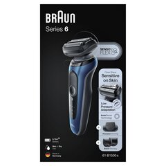 Bārdas skuvklis Braun Series 6 61-B1500s AutoSense cena un informācija | Bārdas skuvekļi | 220.lv