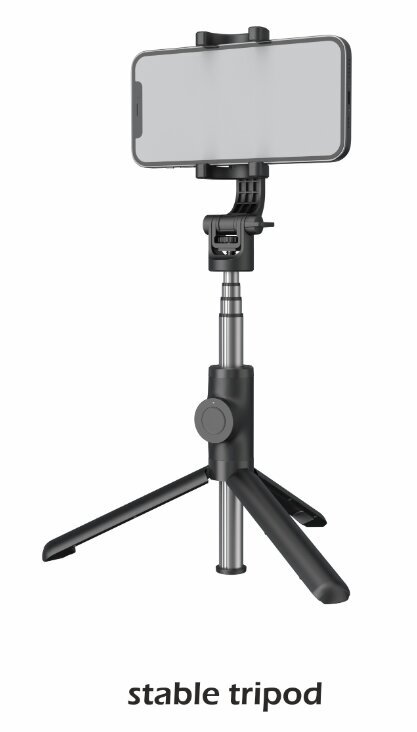 Swissten Bluetooth Selfie Stick Aluminum Tripod For Mobile Phones and GoPro With Remote Control cena un informācija | Selfie Sticks | 220.lv