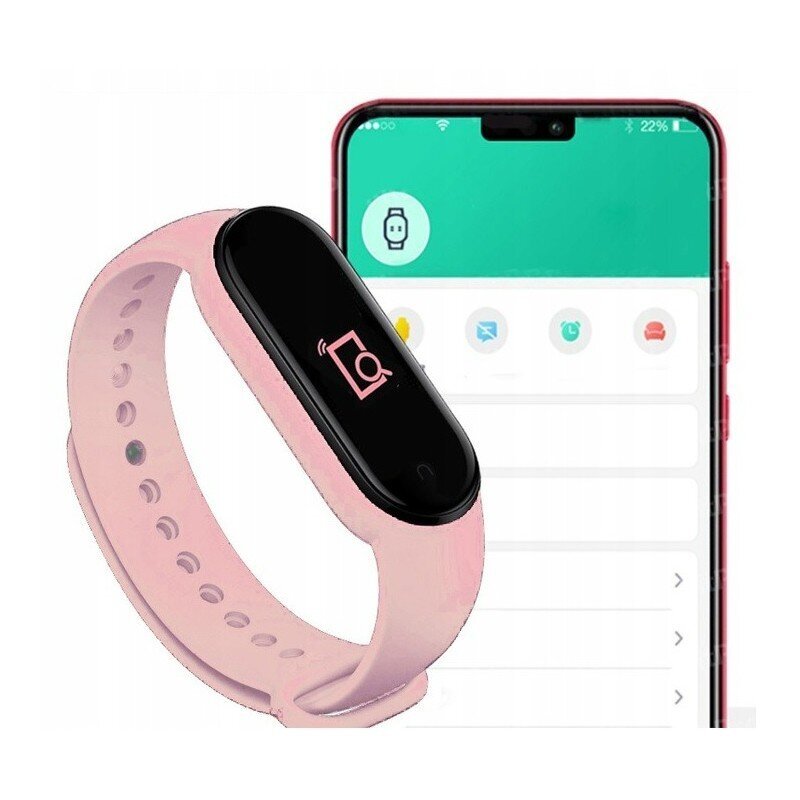 Pulkstenis SMARTBAND M7 + 3 aproču komplekts  cena un informācija | Viedpulksteņi (smartwatch) | 220.lv