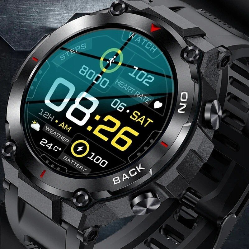 BlueQ K37 Black cena un informācija | Viedpulksteņi (smartwatch) | 220.lv