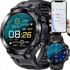 BlueQ K37 Black цена и информация | Смарт-часы (smartwatch) | 220.lv