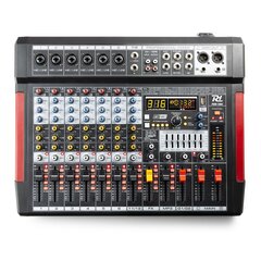 Power Dynamics PDM-T804 Сценический микшер 8-канальный DSP/MP3 цена и информация | DJ пульты | 220.lv