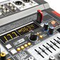 Power Dynamics PDM-T804 Stage Mixer 8 kanālu DSP/MP3 cena un informācija | Dj pultis | 220.lv