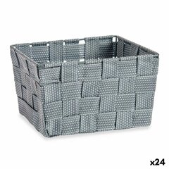 Grozs (15 x 10,5 x 20 cm) (24 gab.) cena un informācija | Veļas grozi un mantu uzglabāšanas kastes | 220.lv